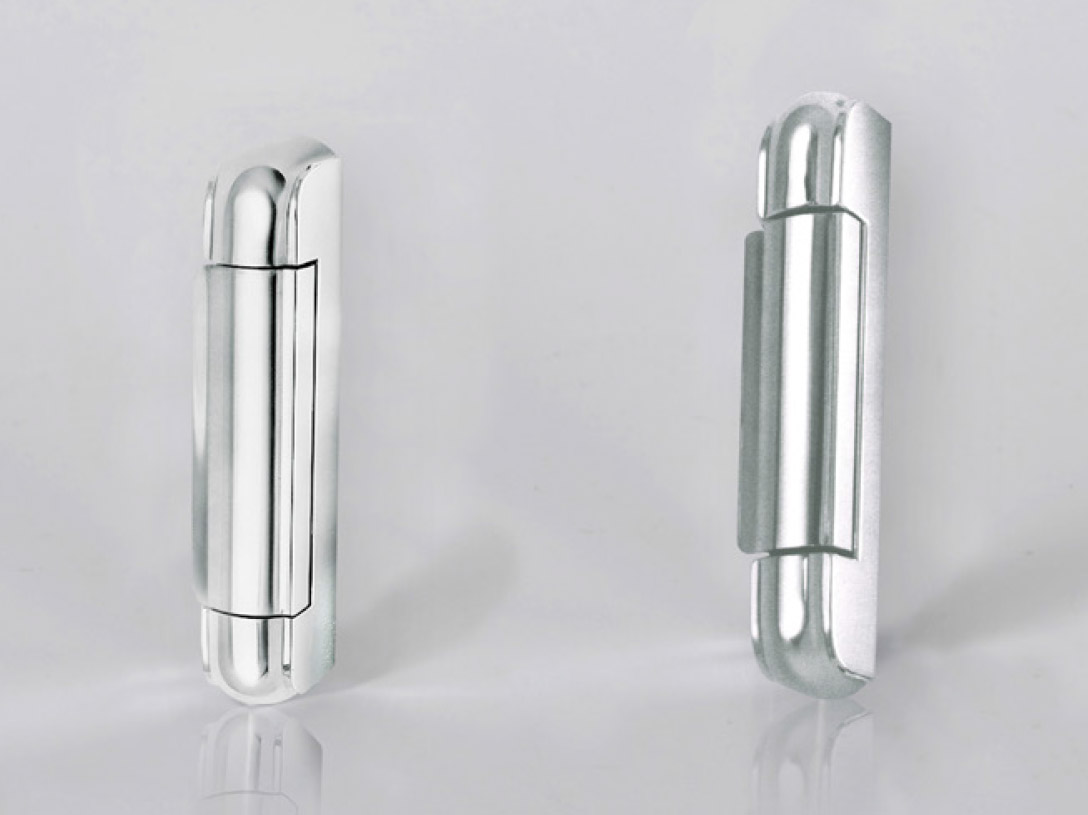 Kantenscharnier 4513 Für Kühlschränke - 100mm Feder-System, Links/rechts Montierbar