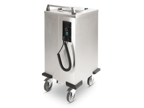 Fahrbarer Tellerwärmer, für runde Teller 240-278 mm (1 Stapel) - Equalizer