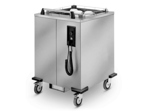 Fahrbarer Stapler beheizt für Körbe 500 x 500 mm - Equalizer